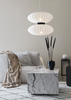 Lampa wisząca Markslöjd DABURU 108113 czarny/biały