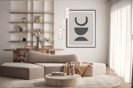 Lampa wisząca Italux PND-34362-9-HBR-OPAL złoty