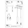 Sollux Lighting Lampa wisząca LAGOS 2 beżowa SL.1480