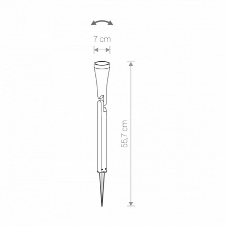 Lampa OTTAWA graphite 9561 Nowodvorski Lighting