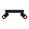 Spot Italux Nesto SPL-23436-2-BK Czarny piaskowany