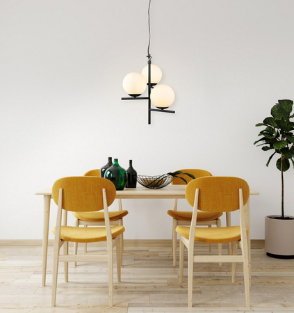 Lampa wisząca Trio 302000332 czarny