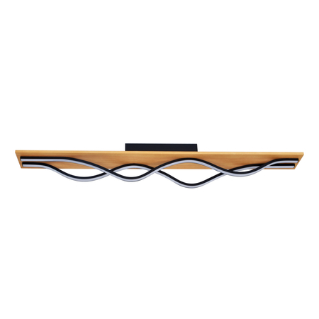 Plafon Italux PLF-23848-30W-BK-GD Czarny piaskowany