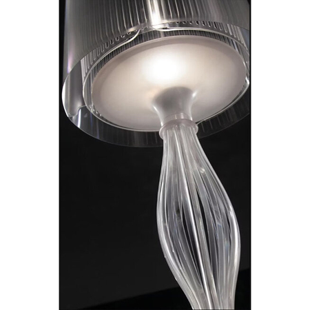 Lampa stołowa Slamp LIZA - PRISMA M LIZTM00PRS000RE000EU przezroczysty