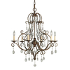Żyrandol Elstead Lighting Chateau brązowy FE-CHATEAU6