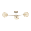 Lampa sufitowa Kaja JUKON K-5713 bursztynowy, beż