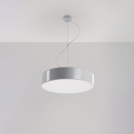 Sollux Lighting Lampa wisząca ARENA 45 szara SL.0119