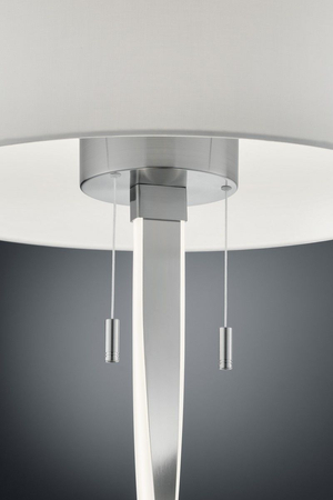 Lampa podłogowa Trio 475310307 srebrny