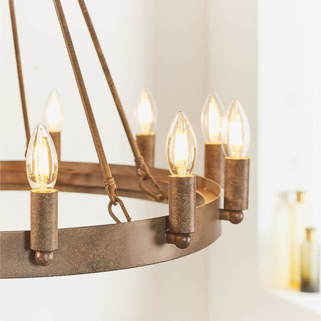 Endon Lighting Lampa wisząca 61026 stalowy