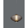 Lampa wisząca Luces Exclusivas CORVELA LE45177 szary i odcienie szarości, brązowy i odcienie brązu