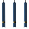 Milagro Lampa wisząca JOKER NAVY BLUE/GOLD 3xGU10 MLP7726 GRANATOWY / ZŁOTY