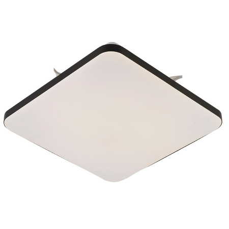 Plafon kwadratowy Babilon mały czarny 4000k LP-335/1C S 4BK square