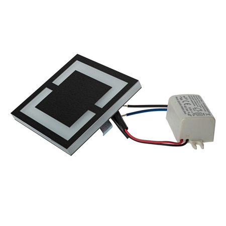 Eko-Light Oprawa schodowa QUADRO BLACK Barwa Neutralna 4000K EKS6907 CZARNY