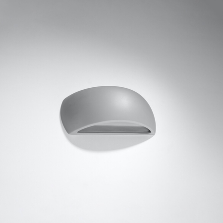 Sollux Lighting Kinkiet ceramiczny PONTIUS szary SL.0875