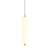 Lampa wisząca Abigali Pontti4 12W złoty/mleczne kule