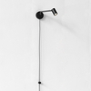 Kinkiet Astro Ascoli Swing Plug In 1286138 Matowy Czarny