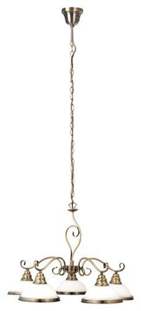 Żyrandol Rabalux Elisett 2755 brąz