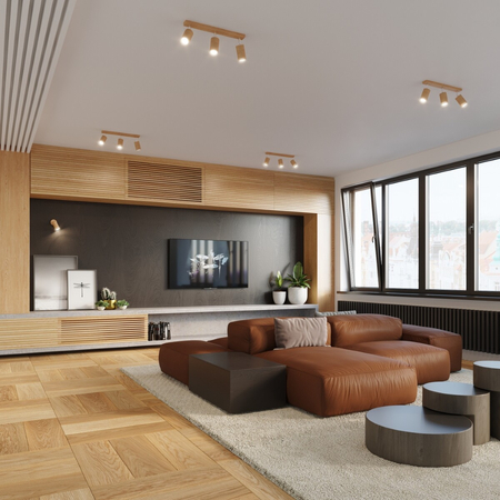 Sollux Lighting Plafon BERG 3 naturalne drewno SL.0703