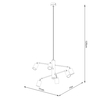 Sollux Lighting Żyrandol LEMMI 6 biały SL.1206