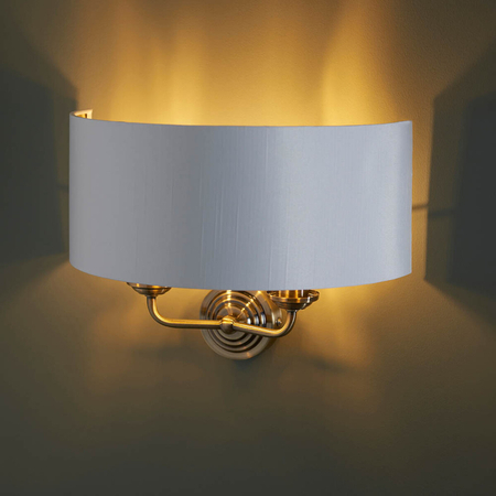 Kinkiet Endon Lighting Highclere 98937 mosiądz