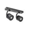 Spot BROSS 2 ARM BLACK Azzardo AZ3503 czarny