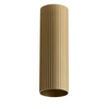 Klosz/Abażur Azzardo LUCAS RIBBED TUBE 50 ANODISED GOLD AZ6148 GOLD