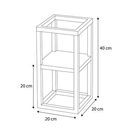 Mały kwietnik KS-01 S - KAJA HOME