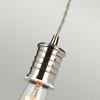 Lampa wisząca Elstead Lighting Douille szary DOUILLE-P-PN