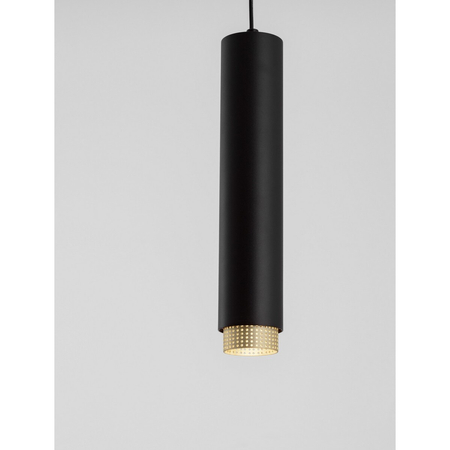 Lampa wisząca Luces Exclusivas TORVILA LE45614 czarny, złoty i odcienie złota