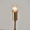 Lampa stołowa Endon Lighting Burley Rechargeable 110458 mosiądz