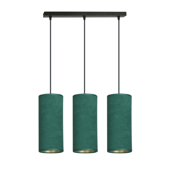 Lampa wisząca BENTE 3 BL GREEN Emibig 1058/3 zielony