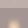 Sollux Lighting Lampa wisząca PASTELO 1 biała SL.0465