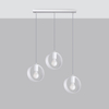 Sollux Lighting Lampa wisząca TRES biała SL.0929