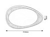 Lampa sufitowa Rabalux Tamino 2427 buk