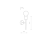 Kinkiet RADIUS Nowodvorski 7762 czarny