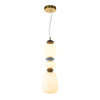 Lampa wisząca Italux Evans PND-94981V-3A-GD Złoty