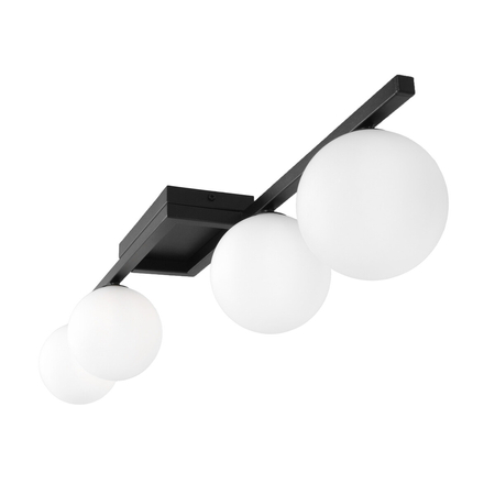 Lampa sufitowa Kaja KORFU K-5460 czarny, biały
