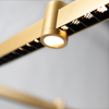 Ledowa Lampa wisząca Diamante No.1 P1 67cm złota