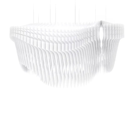 Lampa wisząca Slamp ARIA INFINITA - WHITE ARISXXLWHT06T00A01EU biały