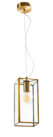 Lampa wisząca Luces Exclusivas SALTA LE41779 mosiądz