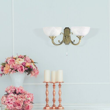 Kinkiet Rabalux Marlene 8542 brąz