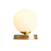 Lampa biurkowa LAMPKA BIURKOWA BALL BRASS S Aldex 1076B40_S mosiądz
