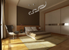 Lampa wisząca Maxlight P0392 chrom