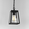 Lampa zewnętrzna wisząca Astro Calvi Pendant 215 1306003 Czarny z Teksturą
