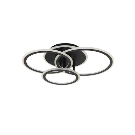 Lampa sufitowa Zuma Line MS238130-BK LUNAR LAMPA SUFITOWA CZARNA-ZŁOTA/BLACK-GOLD