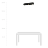 Lampa sufitowa KENNO 3 BLACK Emibig 1141/3 czarny