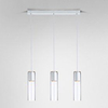 Lampa wisząca AQForm Modern Glass Barrel GU10 X 3 Biały Struktura