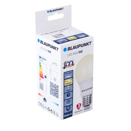 Zestaw 10 sztuk  - Blaupunkt Żarówki LED E27 8,5W barwa ciepła