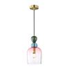 Lampa wisząca Italux Manso PND-37462B-MC-GD Piaskowany złoty z połyskiem