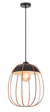 Lampa wisząca Rabalux Svens 72034 czarny matowy